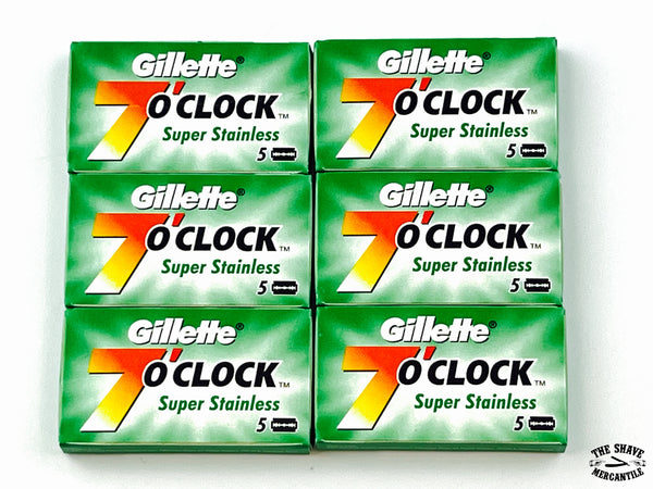 Gillette - 7 O'Clock Super Stainless 6 Pack