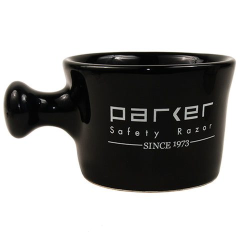 Parker Black Apothecary Shave Mug