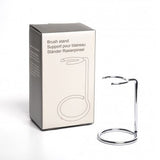 Chrome Shaving Brush Stand - Regular Size