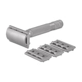 Rockwell Razors 6S - Adjustable Stainless Steel Safety Razor - Gunmetal