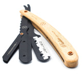 Parker SRP Pine Handle Shavette/Barber Razor